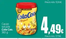 Unide Supermercados COLA CAO Cacao soluble oferta