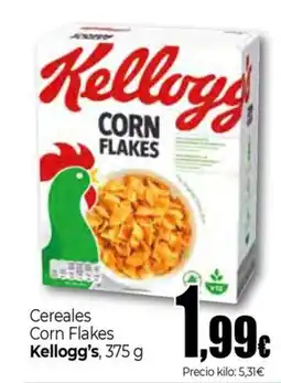 Unide Supermercados KELLOGG'S Cereales Corn Flakes oferta