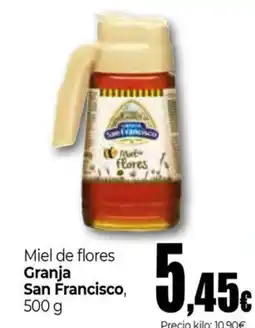 Unide Supermercados GRANJA SAN FRANCISCO Miel de flores oferta