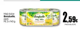 Unide Supermercados BONDUELLE Maíz dulce oferta