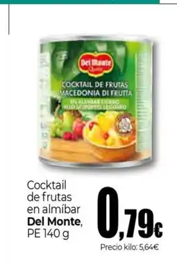 Unide Supermercados DEL MONTE Cocktail de frutas en almíbar oferta