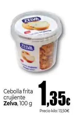 Unide Supermercados ZELVA Cebolla frita crujiente oferta