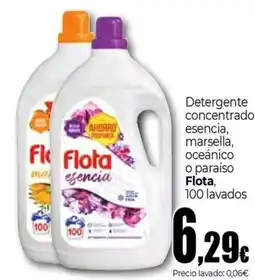 Unide Supermercados FLOTA Detergente concentrado esencia, marsella, oceánico o paraíso oferta