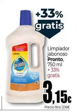 Unide Supermercados PRONTO Limpiador jabonoso oferta