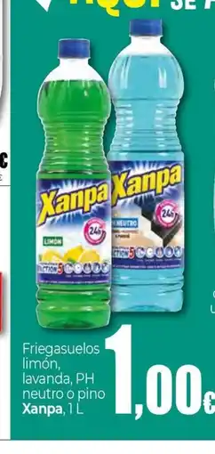 Unide Supermercados XANPA Friegasuelos limón, lavanda, PH neutro o pino oferta