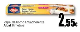Unide Supermercados ALBAL Papel de horno antiadherente oferta