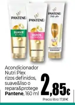 Unide Supermercados PANTENE Acondicionador Nutri Plex rizos definidos, suave&liso o repara&protege oferta