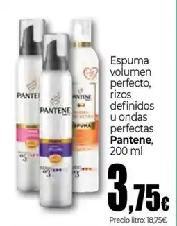 Unide Supermercados PANTENE Espuma volumen perfecto, rizos definidos u ondas perfectas oferta