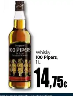 Unide Supermercados 100 PIPERS Whisky oferta