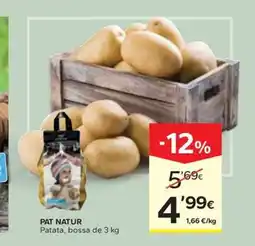 Caprabo PAT NATUR Patata oferta