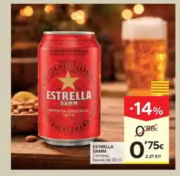 Caprabo ESTRELLA DAMM Cervesa oferta