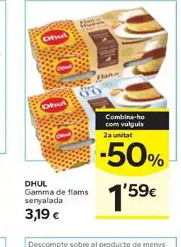 Caprabo DHUL Gamma de flams senyalada oferta
