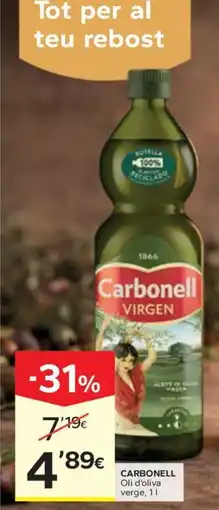 Caprabo CARBONELL Oli d'oliva verge oferta