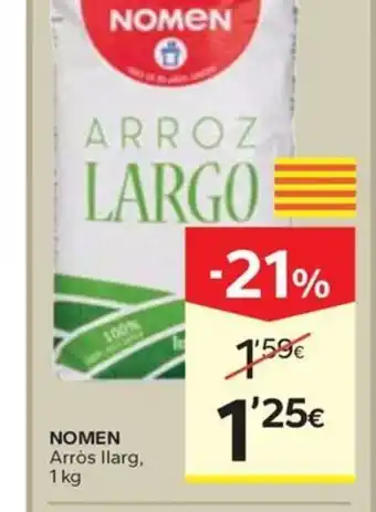 Caprabo NOMEN Arròs llarg oferta