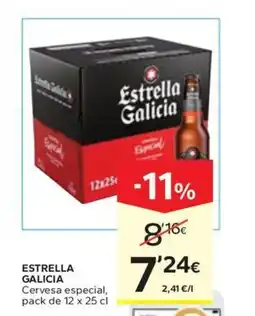 Caprabo ESTRELLA GALICIA Cervesa especial oferta