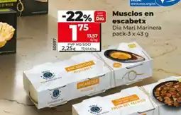 Maxi Dia DIA MARI MARINERA Musclos en escabetx oferta