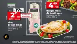 Maxi Dia SELECCIÓN DE DIA Filet de gall dindi oferta