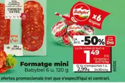 Maxi Dia BABYBEL Formatge mini oferta