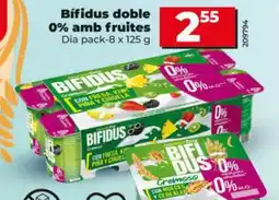 Maxi Dia BIFIDUS doble 0% amb fruites oferta