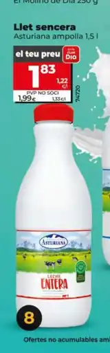 Maxi Dia ASTURIANA Llet sencera oferta