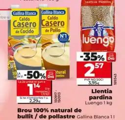 Maxi Dia GALLINA BLANCA Brou 100% natural de bullit / de pollastre oferta