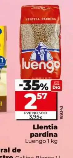Maxi Dia LUENGO Llentia pardina oferta
