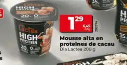 Maxi Dia DIA LÁCTEA Mousse alta en proteïnes de cacau oferta