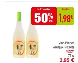 mYm supermercados FIZZY Vino Blanco Verdejo Frizante oferta