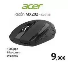 Ecomputer Acer - raton mx202 oferta