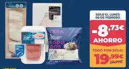 La Sirena Solo el lunes oferta