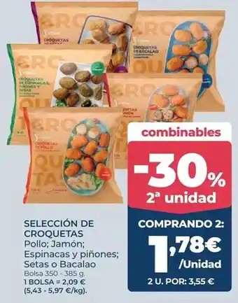 Seleccion de croquetas