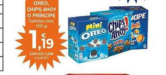 CashDiplo Oreo Chips Ahoy O Principe oferta