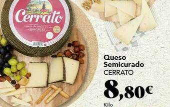 Gadis Queso Semicurado Cerrato oferta