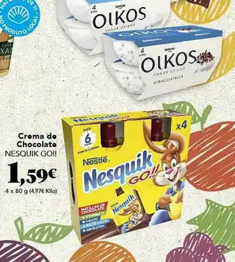 Gadis Crema De Chocolate Nesquik Go!! oferta