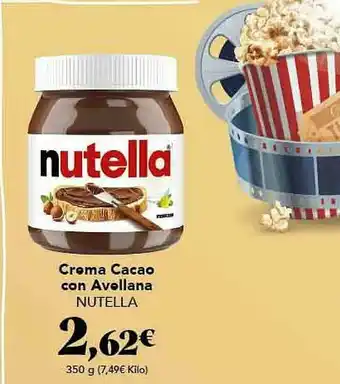 Gadis Crema Cacao Con Avellana Nutella oferta