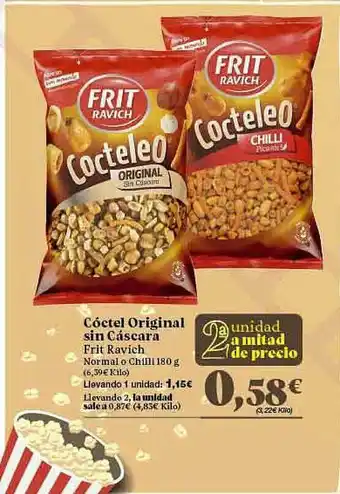 Gadis Cóctel Original Sin Cáscara Frit Ravich oferta
