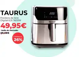 PrimaPrix TAURUS Freidora de Aire Digital 6,51. 1600W oferta