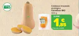 Carrefour CARREFOUR BIO Calabaza troceada ecológica oferta