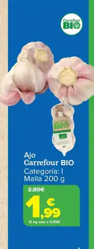 Carrefour CARREFOUR BIO Ajo oferta