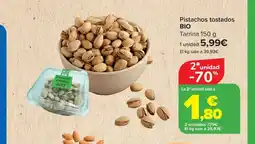Carrefour Pistachos tostados oferta