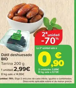Carrefour Dátil deshuesado oferta