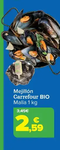 Carrefour CARREFOUR BIO Mejillón oferta