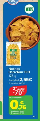 Carrefour CARREFOUR BIO Nachos oferta