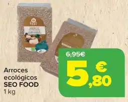 Carrefour SEO FOOD Arroces ecológicos oferta