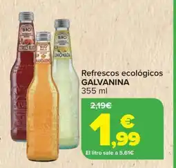 Carrefour GALVANINA Refrescos ecológicos oferta