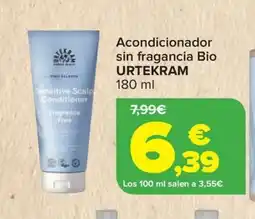Carrefour URTEKRAM Acondicionador sin fragancia Bio oferta