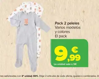 Carrefour Pack 2 peleles oferta