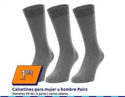 Action Calcetines para mujer u hombre Pairz oferta