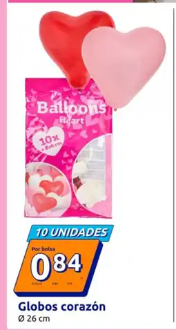 Action Globos corazón oferta