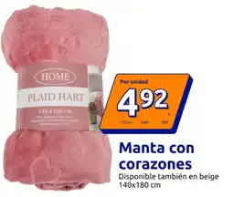 Action Manta con corazones oferta